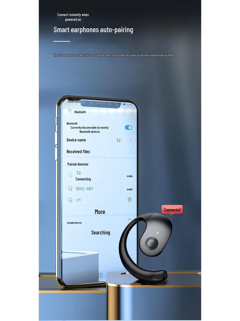 T2 Little Coconut AI Wireless Bluetooth Earphones - Comfortable, High-Quality Sound In-Ear Design