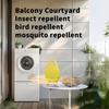 Mosquito Repellent Ultrasonic Outdoor, Wireless Camping Pest Control Device with LED Light - Portable Insect Repeller