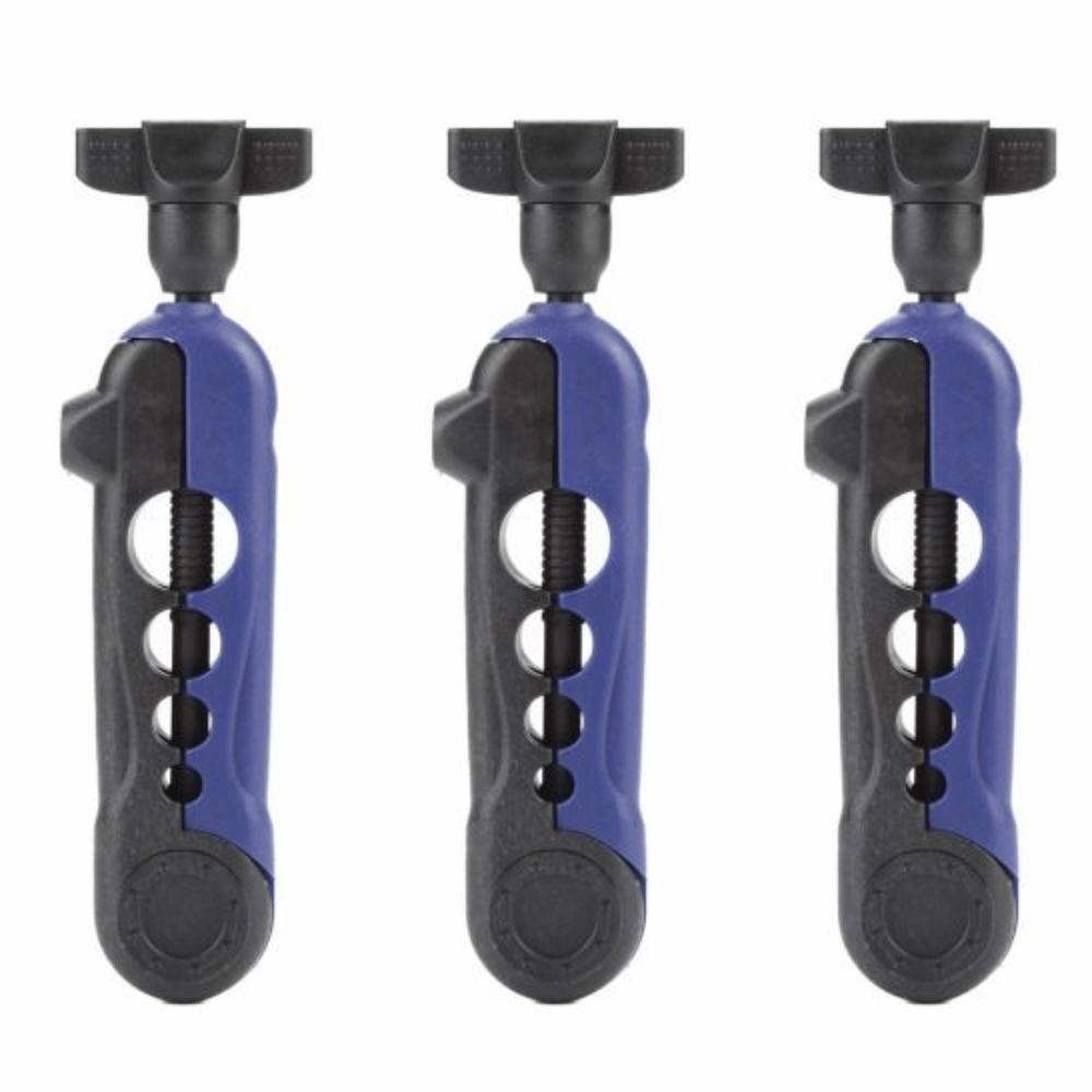 

3PCS Adjustable Fishing Line Spooler Compact Mini Fishing Line Winder Lightweight Fishing Line Winder Spooler Fishing Tackle синій