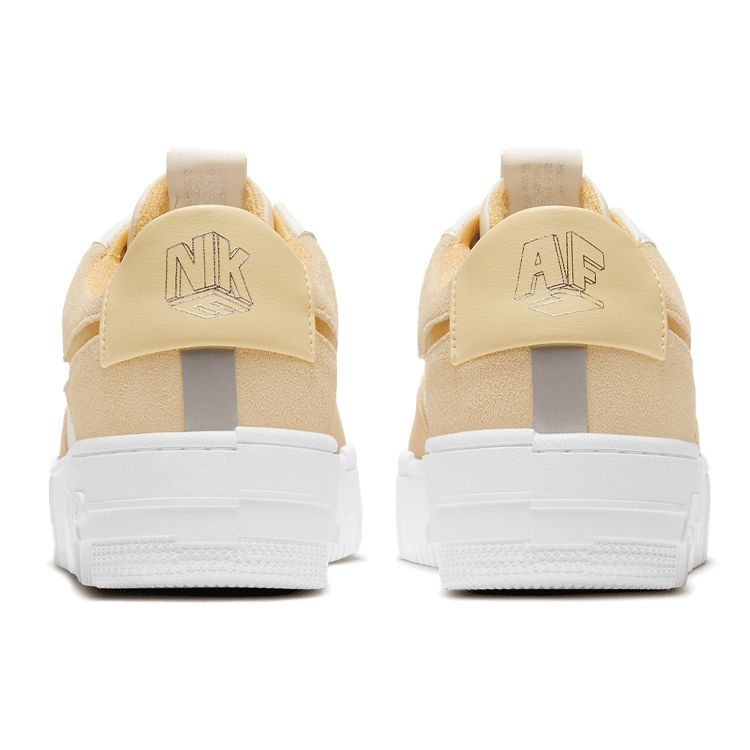 Nike  Air Force 1 Pixel Sail Tan Women Sneakers Cream Bucktan Coconut-Milk DH3856-100