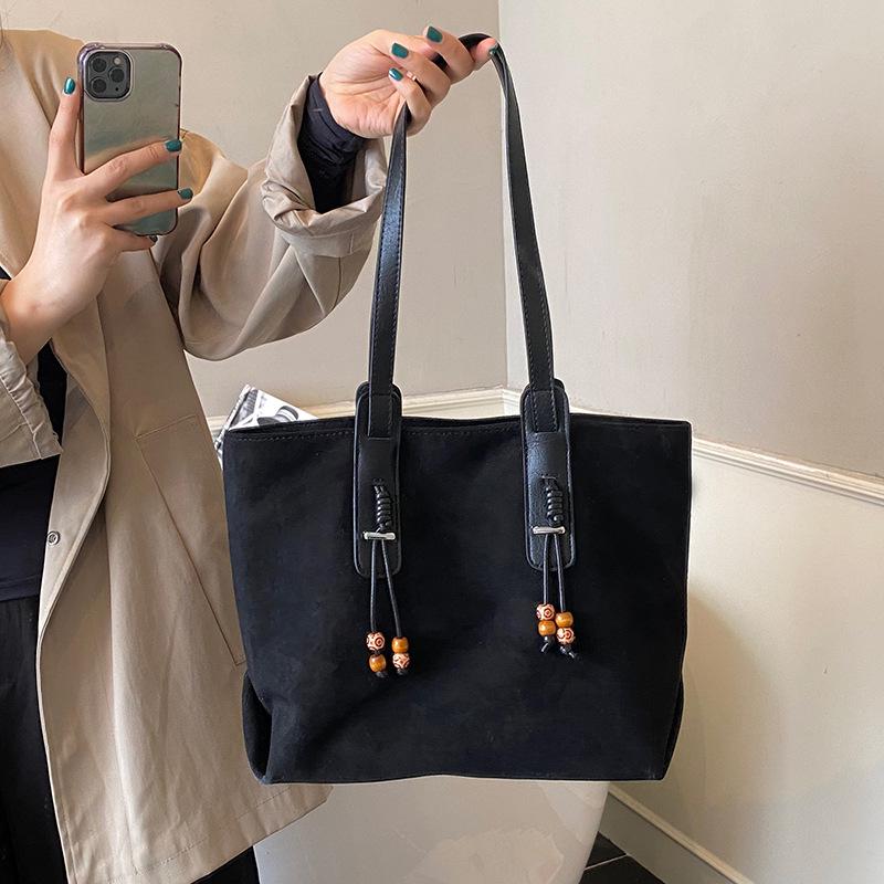 Damen Handtasche mit großem Fassungsvermögen, lässig, aus weichem Leder - 2025 Vielseitiger Single-Shoulder-Achselhöhlen-Stil