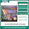 Alice A708 Violin String Set: Nylon Core, Aluminum-Magnesium Wound, White Copper Strings