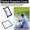 6Pcs Clear Baits Cover Fishing Lure Wrap Clear PVC Lure Cover Baits Gloves Fish Hook Storage Protectors Easy to Use