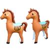 Large Animal Horse-Shaped Foil Balloons Birthday Theme Party Decoration Baby Shower Cowboy Party Air Globos Supplies Kids Toys