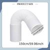 Air Conditioner Hose Portable AC Exhaust Vent Duct for Rooms Dorm Hotel 1.5mx15cm