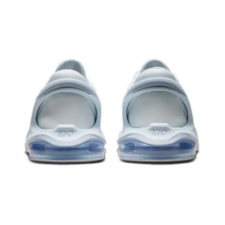New Nike Air Max 270 GO PS Cushioning Wear-Resistant Low-Top Kids' Running Shoes White Blue Children Aged 3-7 Years Old DV1969-106