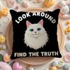 Kawaii Cat Cushion Cover DoubleSided Printed Organic Linen Pillow Cover Decorative for Sofa Home