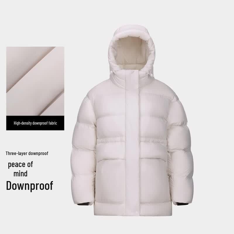 Camel Women's Hooded Down Jacket