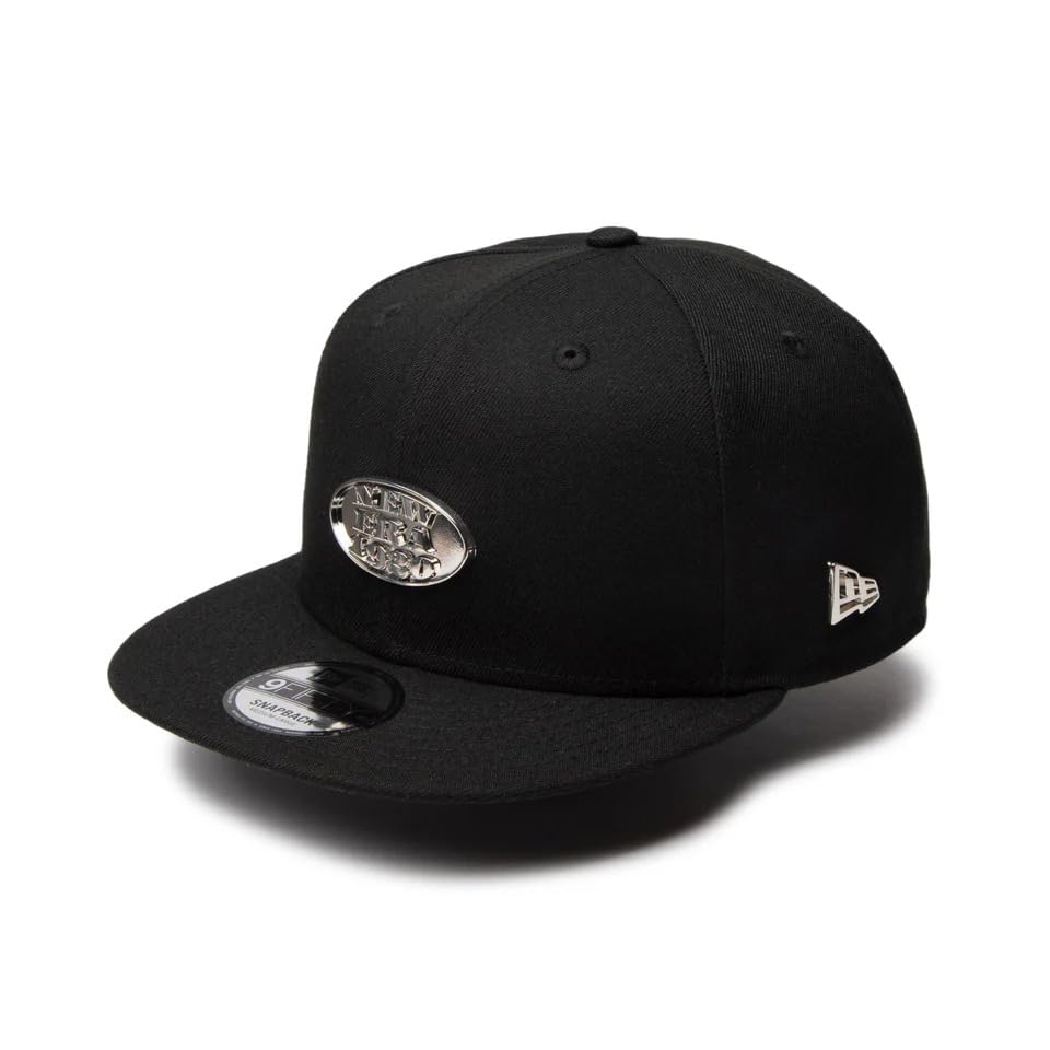 

New Era 9FIFTY Metal Plate 950 METAL PLATE BLK SIL 251 14388579 NER36C7642 Cap, Black/Metal Silver, M/L,