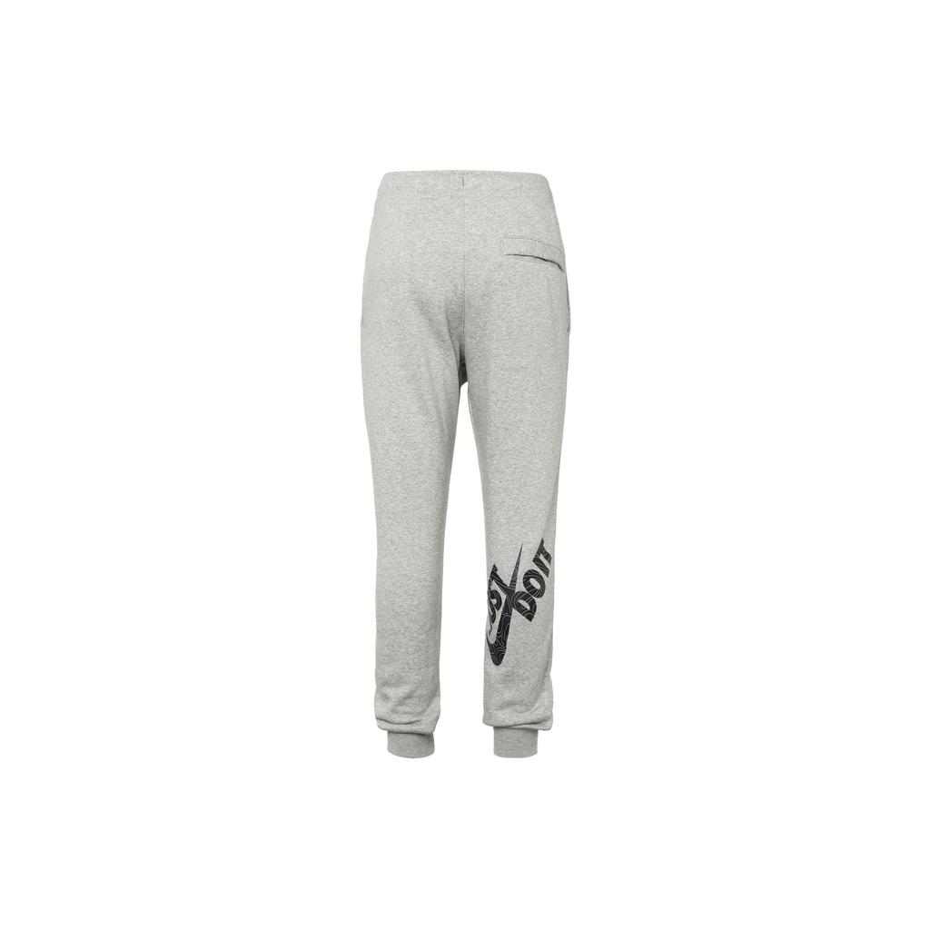 Nike Logo Schnürung Slim Fit Gestrickte Freizeithose Herren Unterteile Grau 934561-063