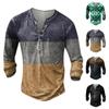 Men's Long Sleeve Graphic And Embroidered Fashion T-Shirt  Spring And  Long Sleeve Printed Pullover Sweatshirt