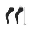 2-60pairs Silicone Anti-slip Ear Hooks Women Men Antiskid Glasses Leg Ear Sleeve Clear Anti-fall Eyewear Holder Accessories