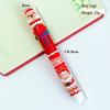 Christmas Capybara Multicolor Ballpoint Pen - Cute Student Journaling Gift