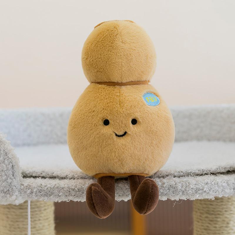 Fun Simulated Mushroom Plush Toy Cute Vegetable Table with Ornaments Carrot Corn Doll Children's Gift