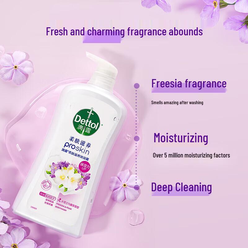 Dettol Freesia & Honey Pear Shower Gel