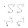 Silver Minimalist Twist Wrap Crawler Earrings Climber Cuff Earrings for Women Cartilage Wrap Ear Hypoallergenic Earrings