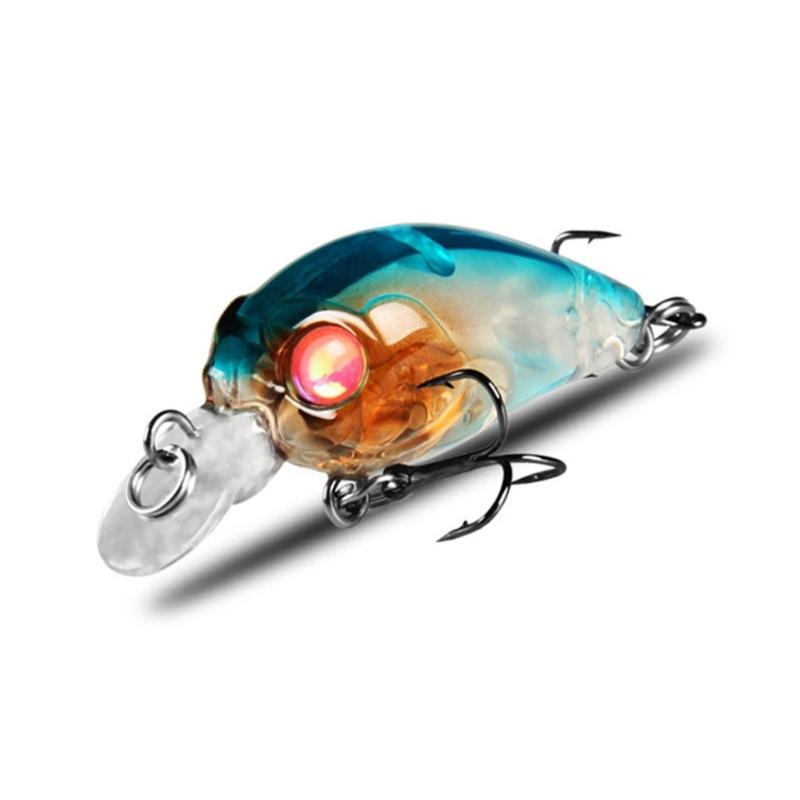 

Floating Minnow Fishing Lure Crankbait Jerk Baits 3.5cm Jerkbait for Saltwater Fishing Mini Crankbait Swimbait