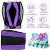 Roller Skate Bag Ice Skate Shoes Bag Oxford Cloth Ski Snow Boots Bag Multi-Compartments Ice-Skating Shoulder Bag for Ski Sports