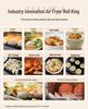 Multifunctional Electric Oven Air Fryer with Visual Window and Large Capacity for Home Baking