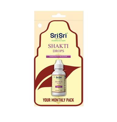 Shakti Drops – Ajurwedyjska ziołowa mieszanka w płynie, 10 ml