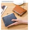 European & American Style Women's Genuine Leather Clutch Wallet - Multifunctional Coin Purse and Card Holder