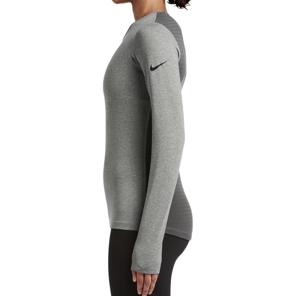 Nike Dri-Fit Soft Comfortable Versatile Crew Neck Breathable Long Sleeve T-Shirt Women Tops 834315-063