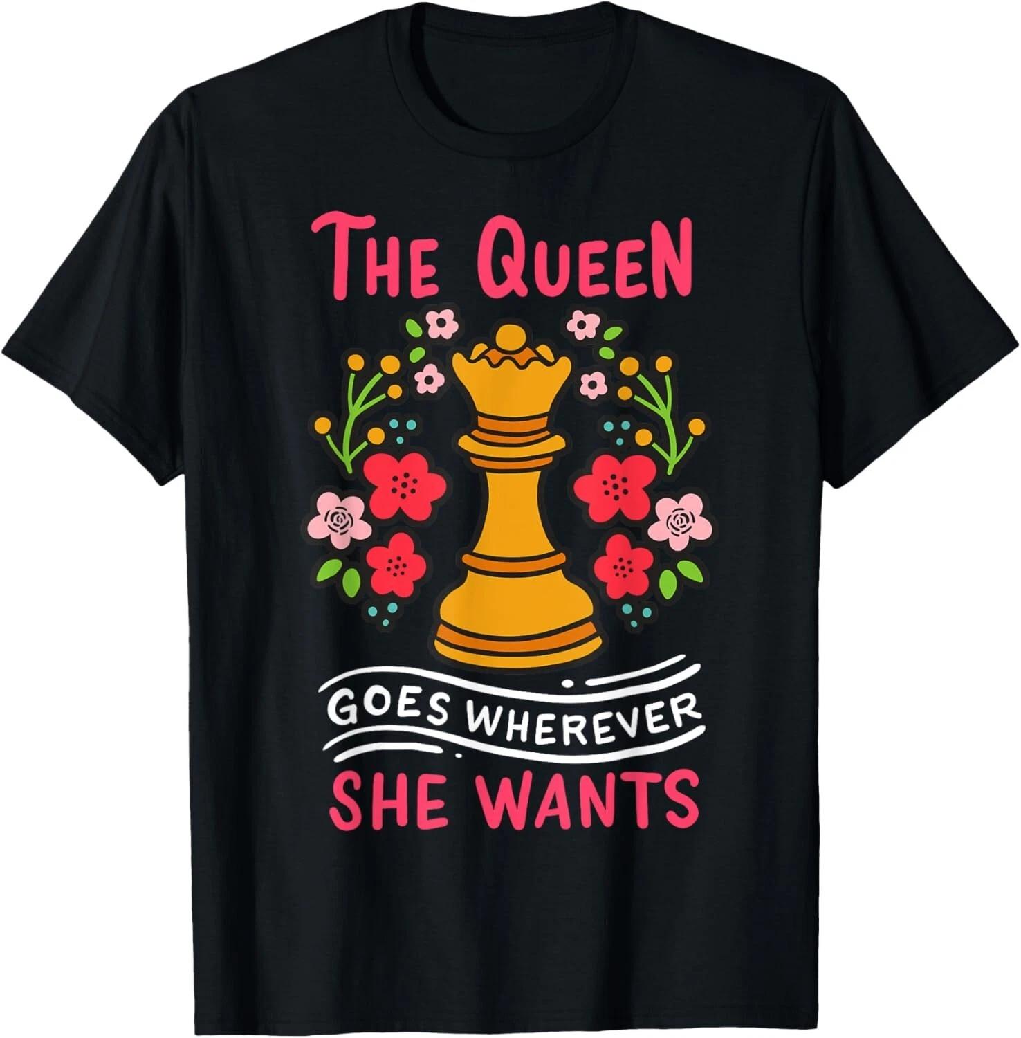 Chess Chessmen Chessboxing Queen Chess Player Gift Unisex T-Shirt S