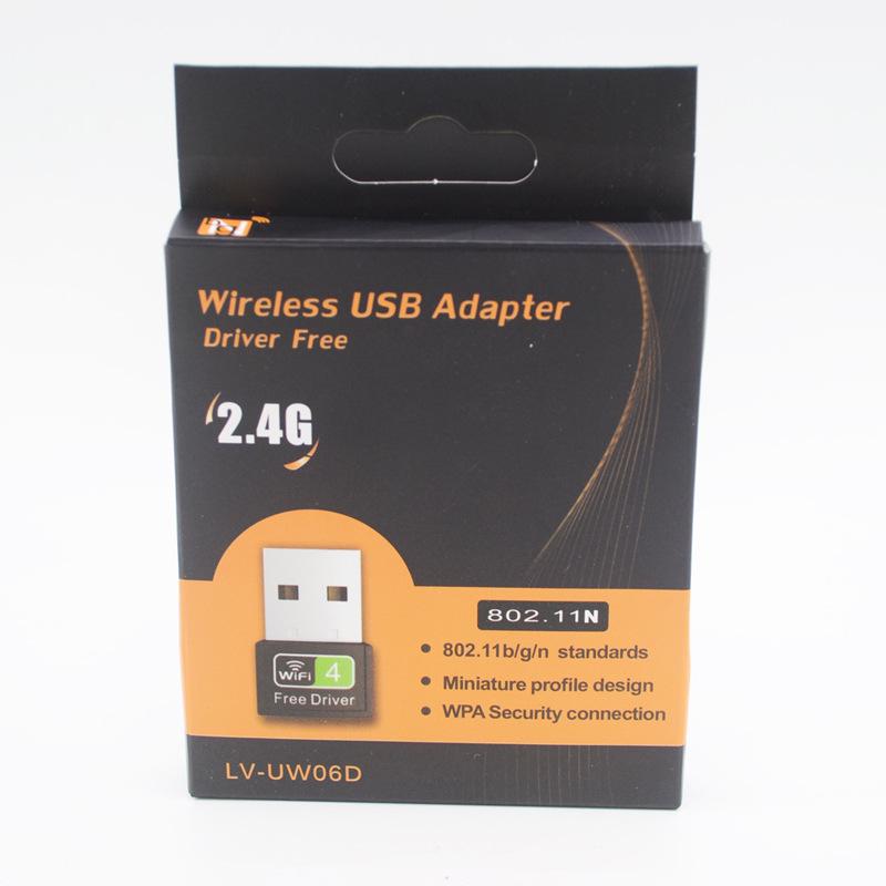 150M USB Wireless Network Adapter - Mini WiFi Receiver/Transmitter for Computers