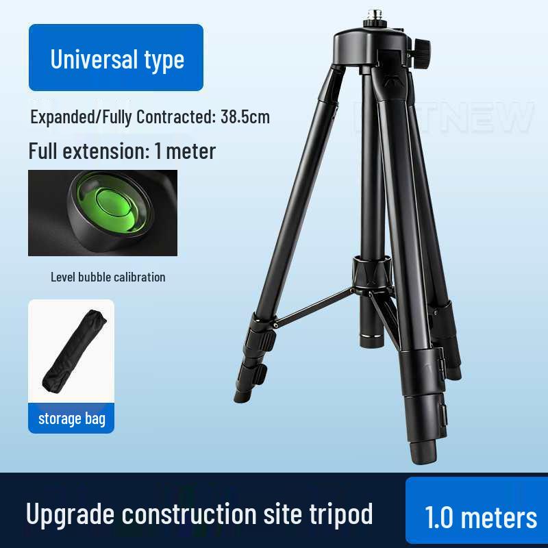 Spirit Level Meter Tripod with Telescopic Pole & Accessories