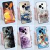 Casing For TCL 60 SE 605 60R 5G Case Aesthetic Luxury Cute Cool Boy Girls Black Matte Soft Silicone Shockproof Back Cover Bumper