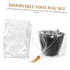 Gogogmee 80-Piece Disposable Foot Bath Liner Plastic Bags, Thick and Tear-Resistant, for Spas, Salons, Massage Parlors, and Home Use
