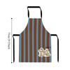 Anti Splash Kitchen Apron Cartoon Design Baking Apron Creative Cooking Apron  BBQ