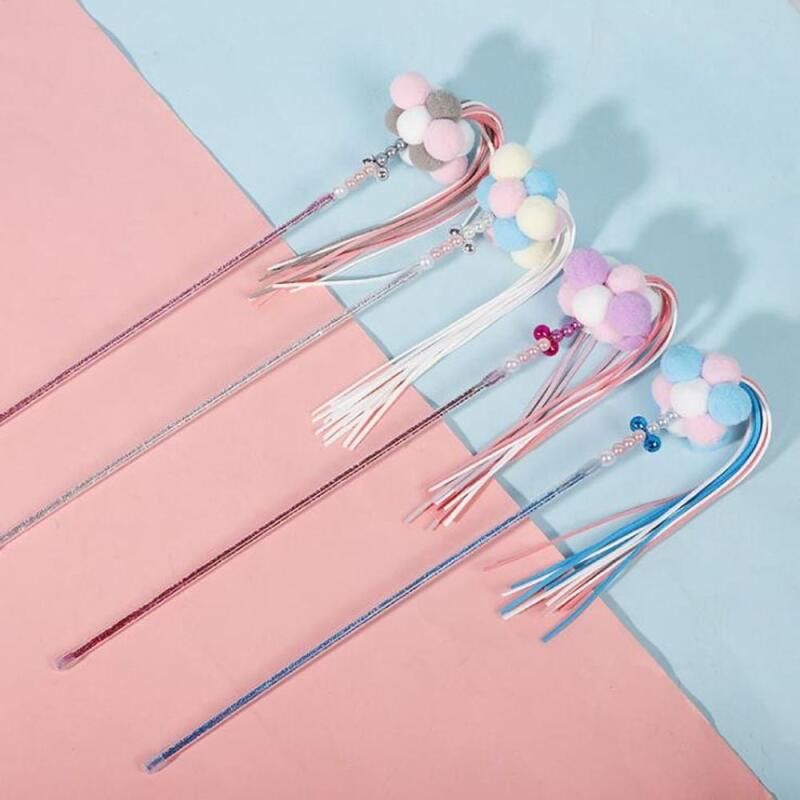 

Pom Pom Ball Cat Fishing Rod Blue