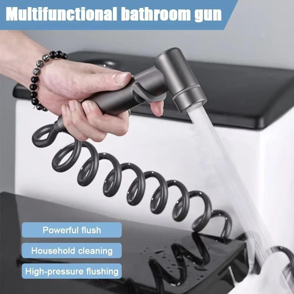 Flexible Hose Handheld Bidet Sprayer Adjustable Women Washer Sprinklers Toilet Sprayer Heads  Baby
