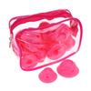 20Pcs Silicone For Hair Curling Rollers Diy Set With Mushroom Bell Shapes Spiral Design Soft Construction Easy Removal Curls