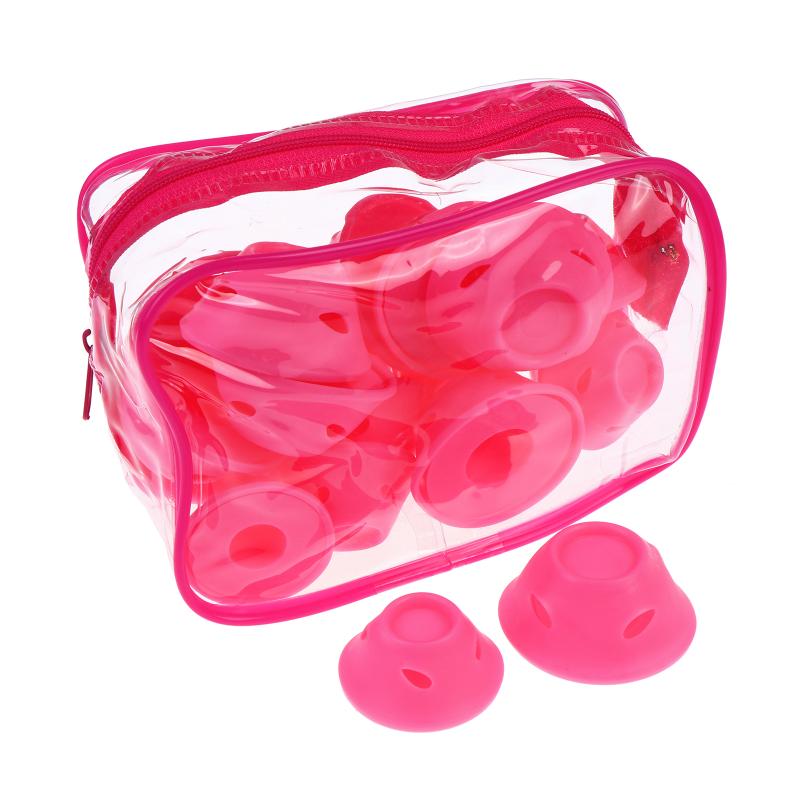 20Pcs Silicone For Hair Curling Rollers Diy Set With Mushroom Bell Shapes Spiral Design Soft Construction Easy Removal Curls