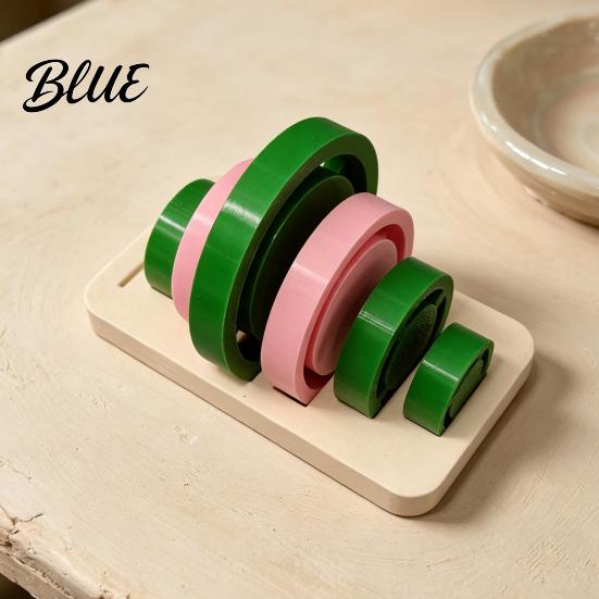 Uniform Foot Ring Molds for Clay Pottery Tools Set, 6 Sizes Base Aligner Templates, Class Practice Equipment Shaping Ceramic Mugs Bowls Vases,