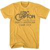 Eric Clapton And His Band Nort America Tour 79 Men's T-Shirt Rock Concert Merch