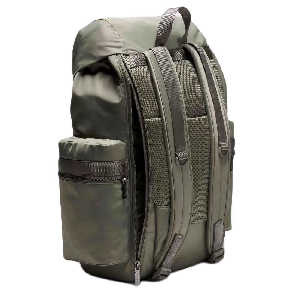Lululemon Wunderlust 25L Casual Fashion Nylon Backpack Unisex Backpack Military-Green LU9AS8S-069345