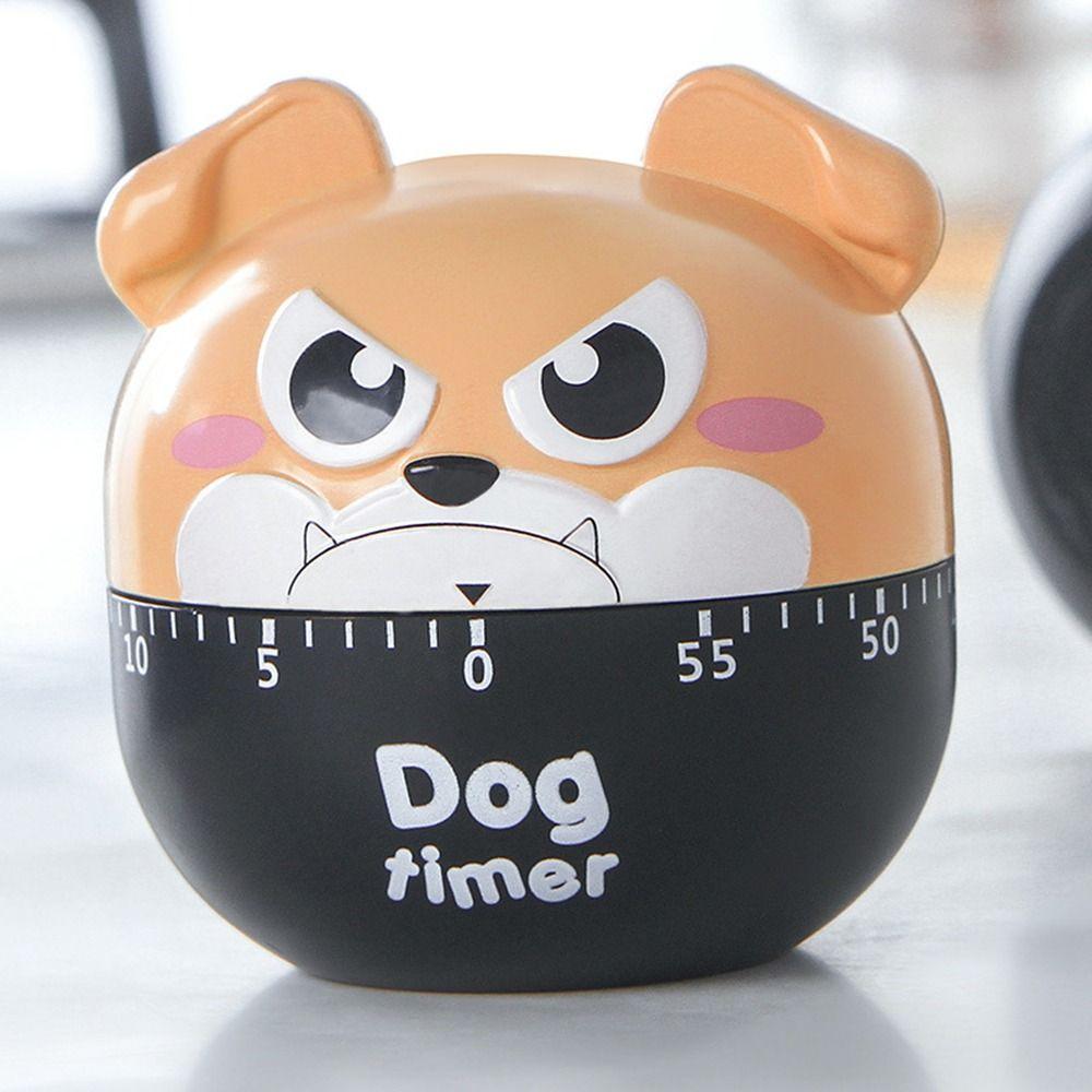 Timer da Cucina in Acciaio Inossidabile con Sveglia Meccanico Visivo Conto alla Rovescia Stabile Timer per Cottura Cucina