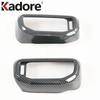 For Ford Explorer     2024 Carbon Fiber Car Front Side Air Condition Vent Outlet Cover Trim Interior Accessories