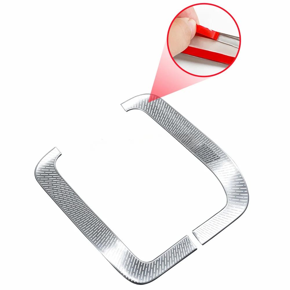 For Mercedes Benz C GLC EQE Class AMG W206 X254 W254 V295 2025-2025 Stainless Steel Car Accessories Roof Reading Lamp Trim Cover