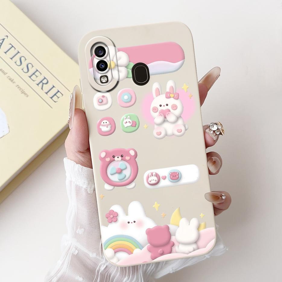 For Samsung Galaxy A20 A30 Case New Luxury Candy Painted Cover Soft Silicone Case For Samsung A30 A 20 Galaxy A20s Fundas Bumper