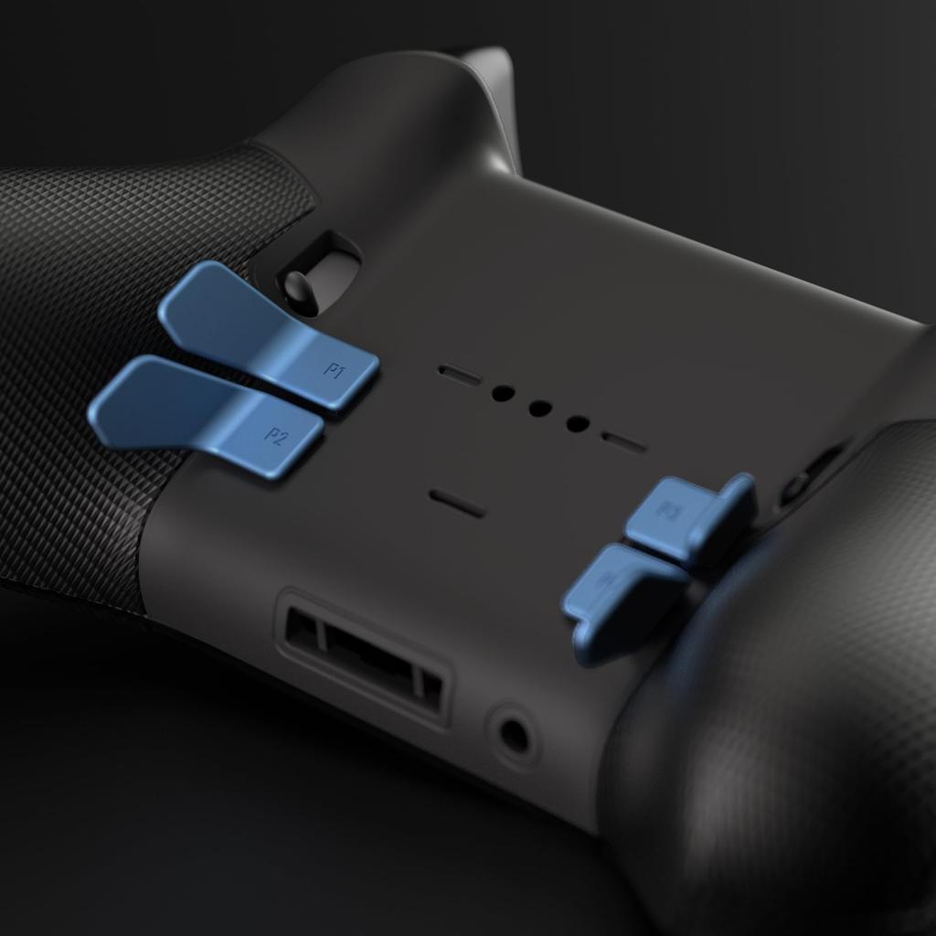eXtremeRate Swift Paddles for Xbox Elite Replacement Back Paddles for Xbox One Elite and Elite Series 2 Controllers Neptune 1/2 Controllers, 6-in-1