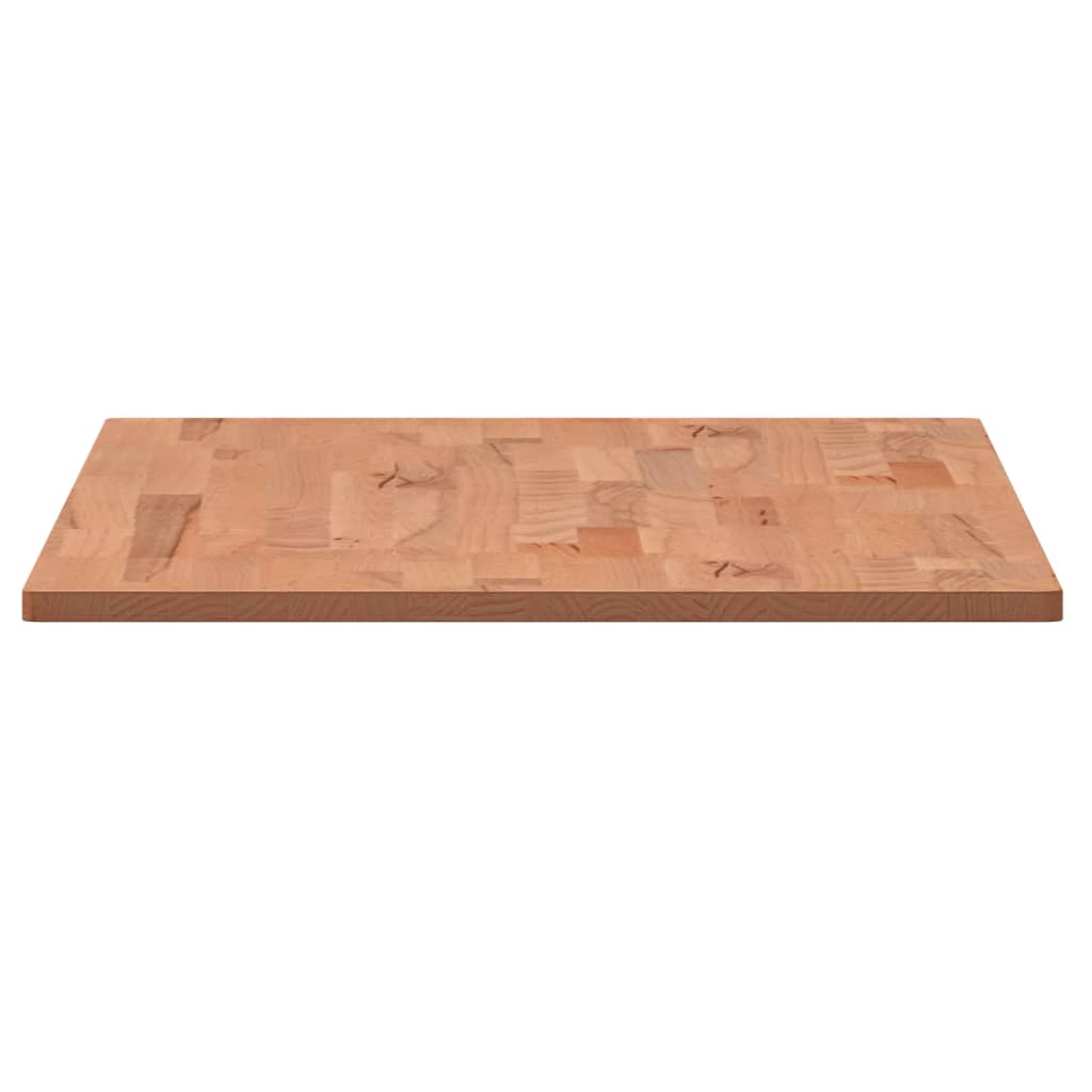 Solid Beech Wood Washbasin Top 80 X 40 X 1.5 Cm
