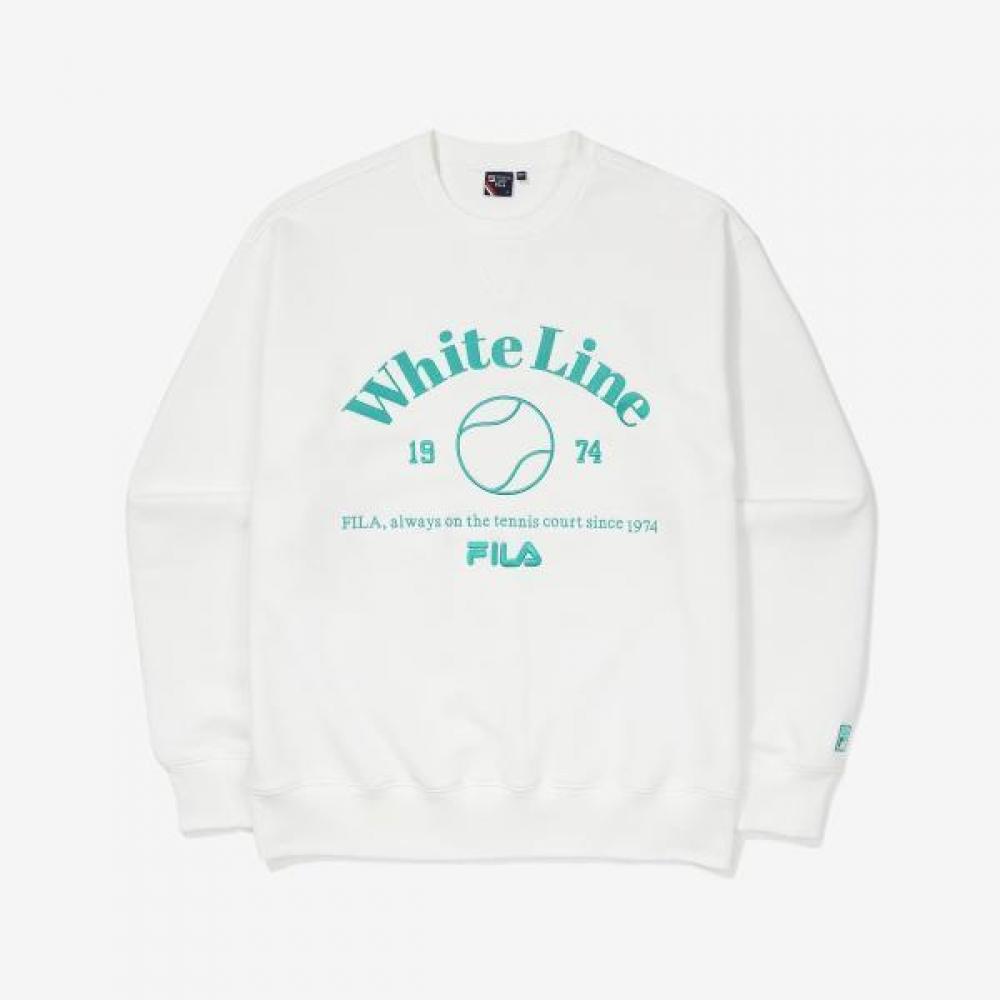

Fila Big Logo Sweatshirt Tennis Life OFFWHITE/090