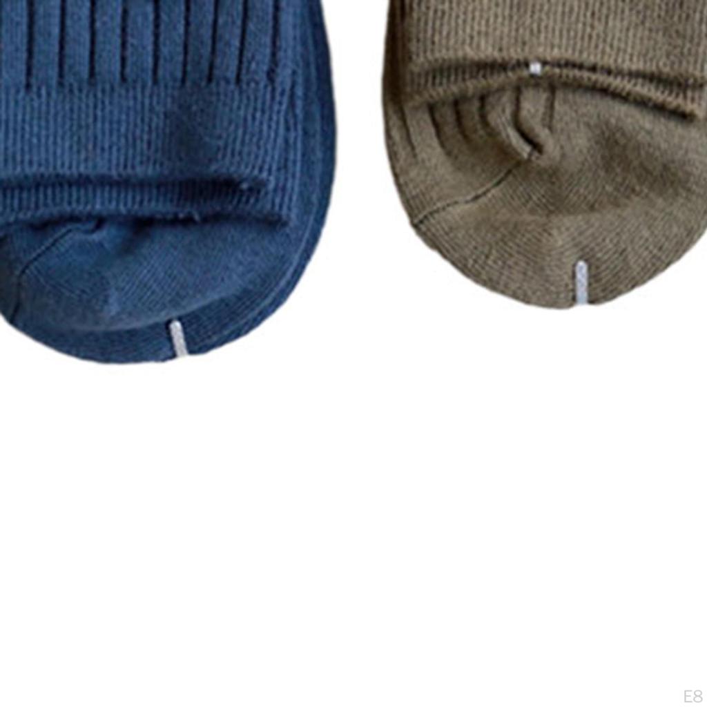 10 par herre ankelsokker Crew strømpebukse mannlig fritid Varmere for voksne Utendørs