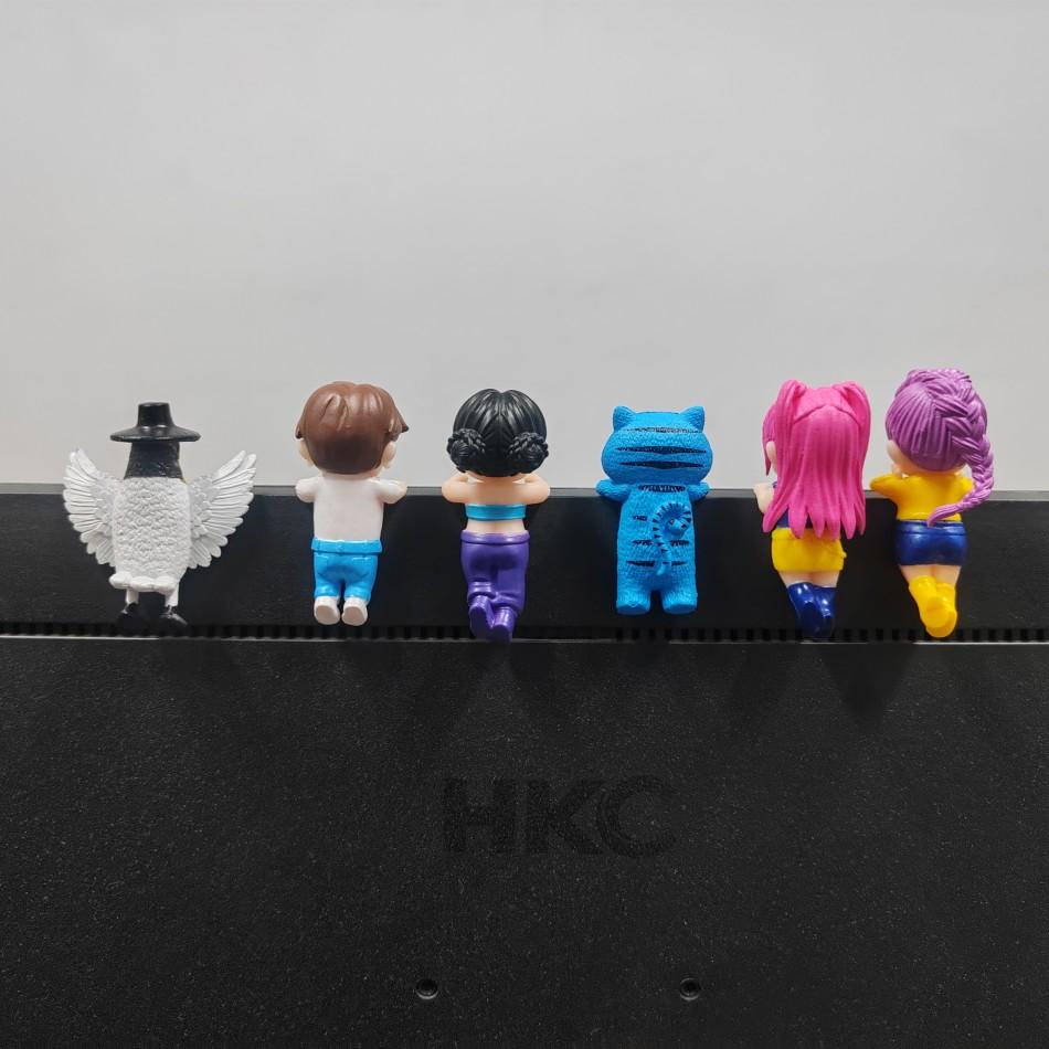 ! Papa Series with Box Anime Kpop Demon Hunters Figure Phone Computer Decoration Collection Figures Model Toy Brithday Gift