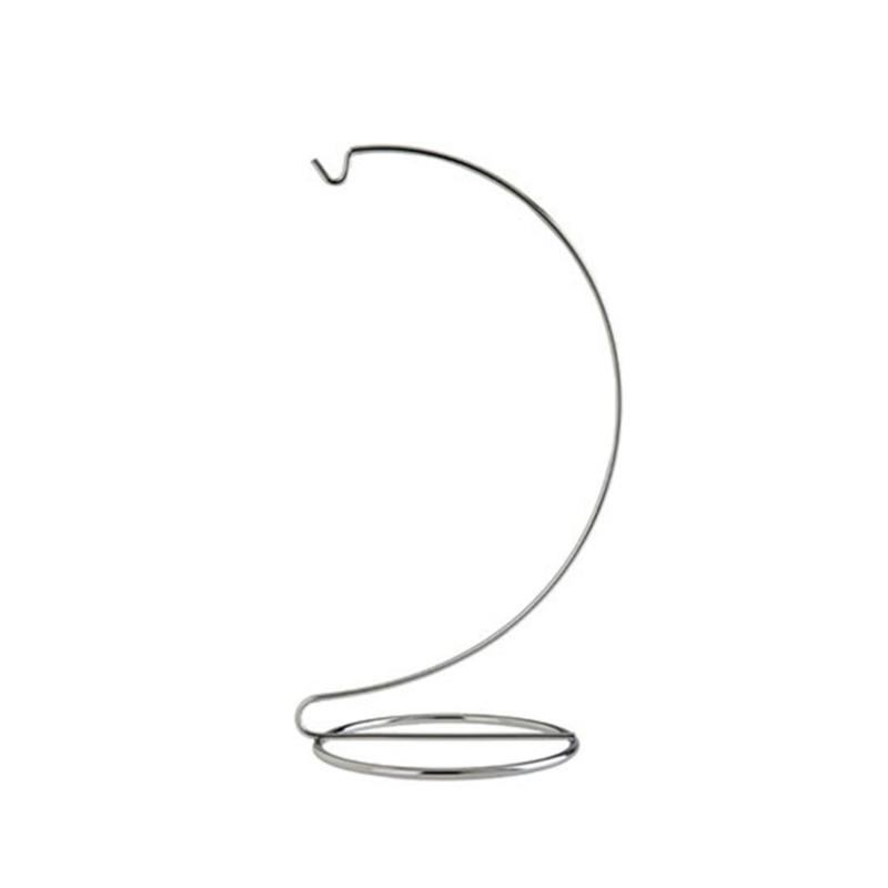 Vielseitiger Glasballhalter Ornament-Ausstellungsständer Praktische Eisenhalterung Dekoration