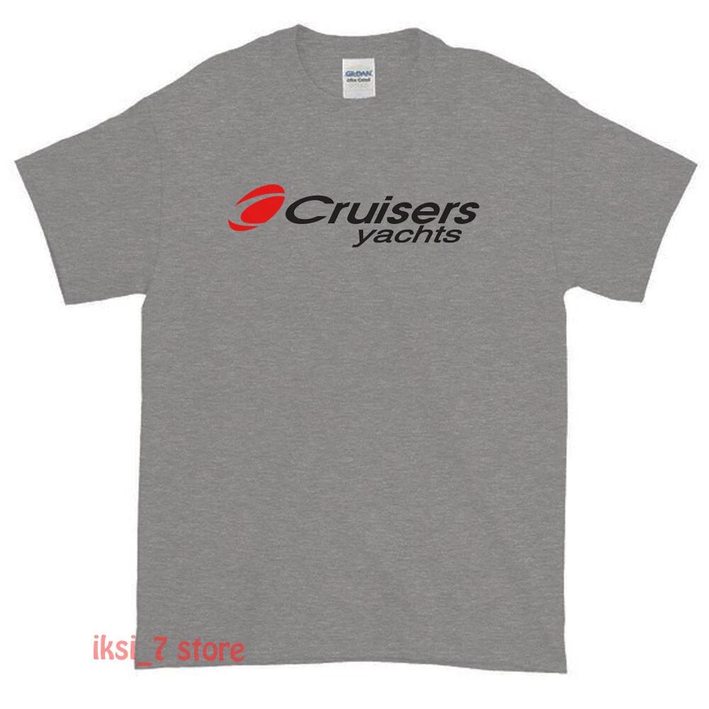 New Cruisers Yachts Boats Logo Unisex T shirt Funny Size S to XXL XXL